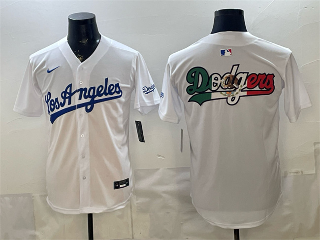 Men's Los Angeles Dodgers Team Big Logo White Alternate Stadium Stitched Baseball Jersey Men's Los Angeles Dodgers Team Big Logo White Alternate Stadium Stitched Baseball Jersey